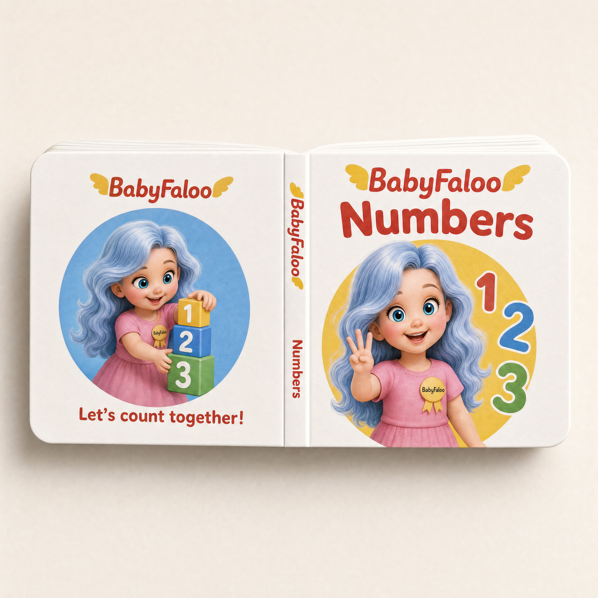 BabyFaloo 10-Book Touch & Feel Set | Sensory Board Books for Babies & Toddlers (6 Months - 3 Years)
