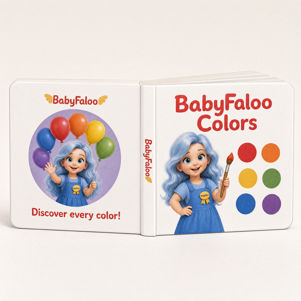 BabyFaloo 10-Book Touch & Feel Set | Sensory Board Books for Babies & Toddlers (6 Months - 3 Years)
