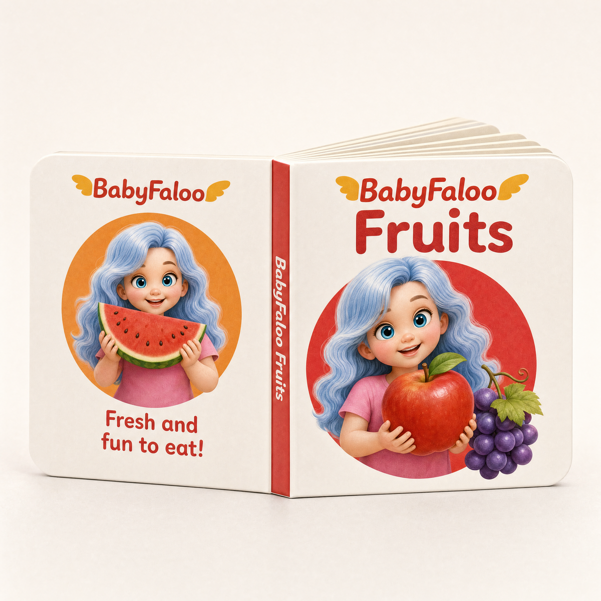 BabyFaloo 10-Book Touch & Feel Set | Sensory Board Books for Babies & Toddlers (6 Months - 3 Years)