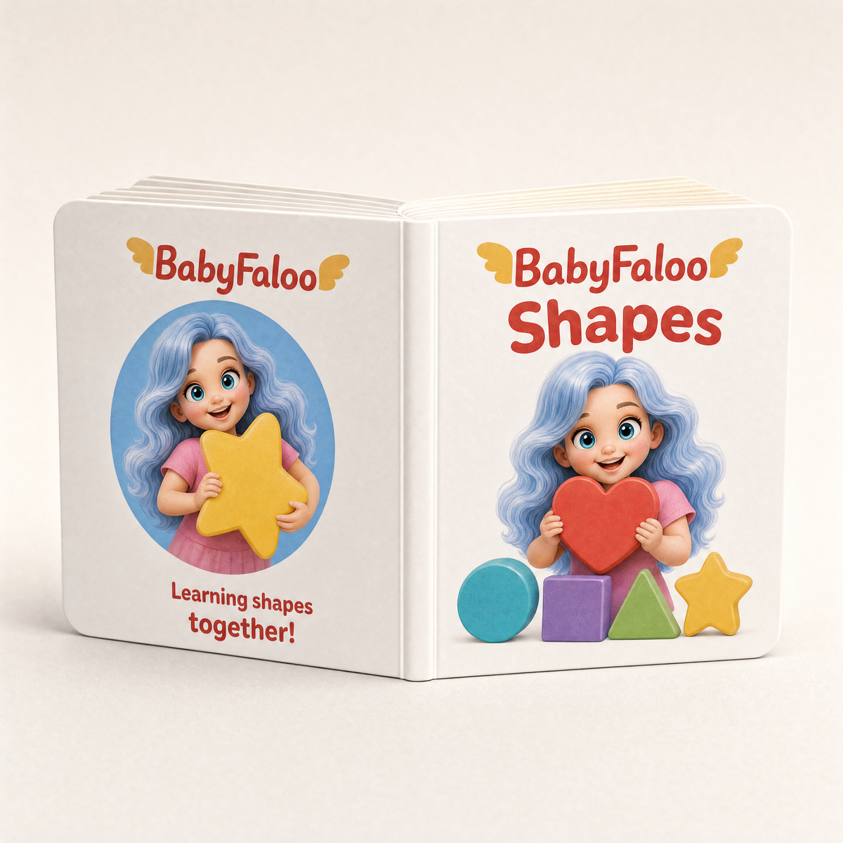 BabyFaloo 10-Book Touch & Feel Set | Sensory Board Books for Babies & Toddlers (6 Months - 3 Years)