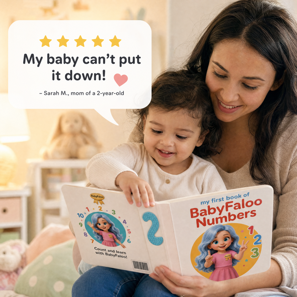 BabyFaloo 10-Book Touch & Feel Set | Sensory Board Books for Babies & Toddlers (6 Months - 3 Years)